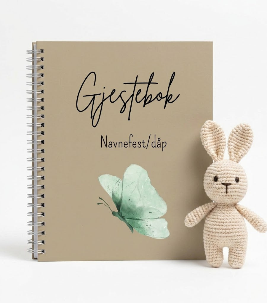 Gjestebok navnefest/dåp